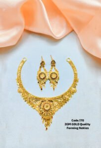 premium 2 gm gold plated necklace